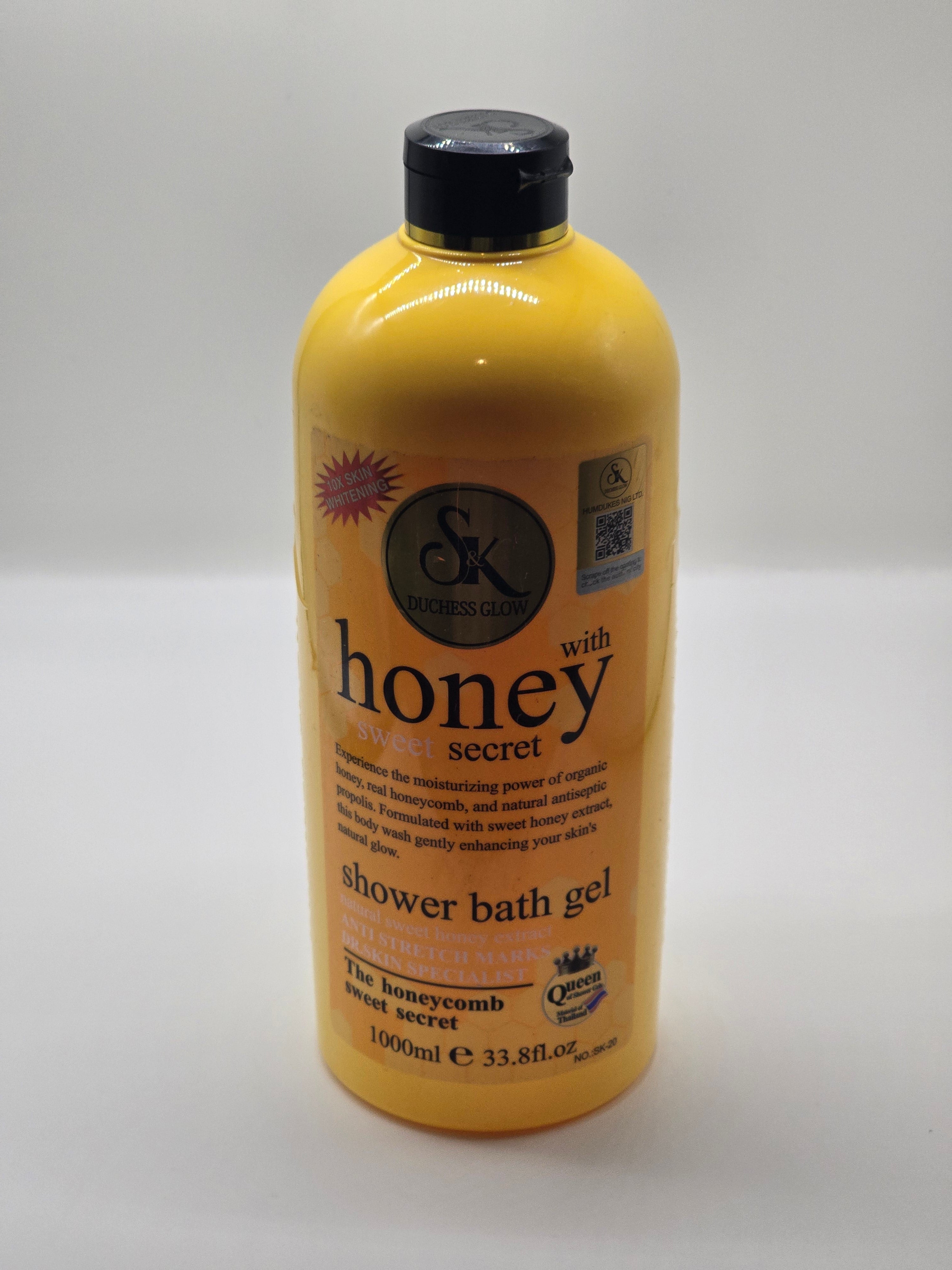 Duchess Glow Honey Secret Shower Bath Gel