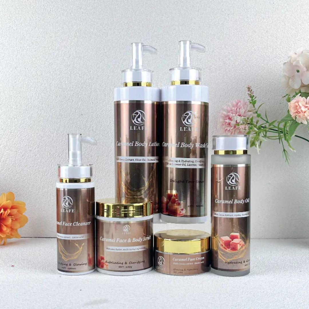 LEAFE Caramel Skincare Set