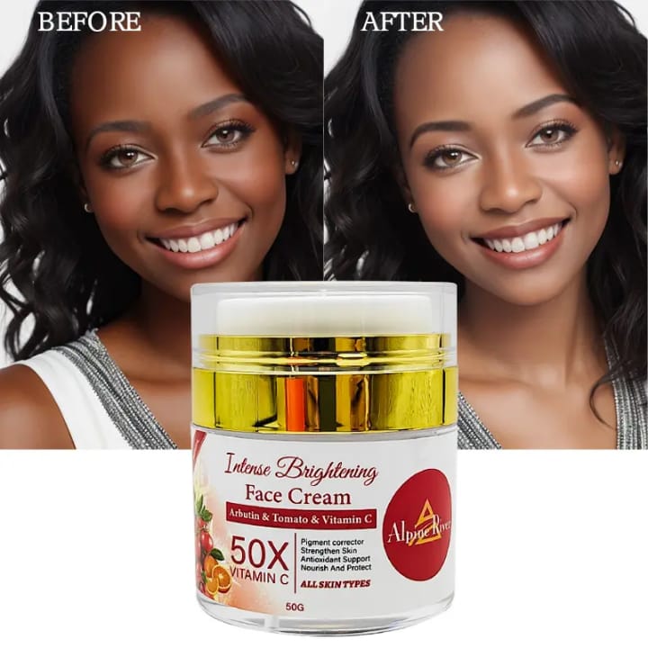 Alpha River Intense Brightening Skincare Set – 6-Piece 50X Vitamin C Collection