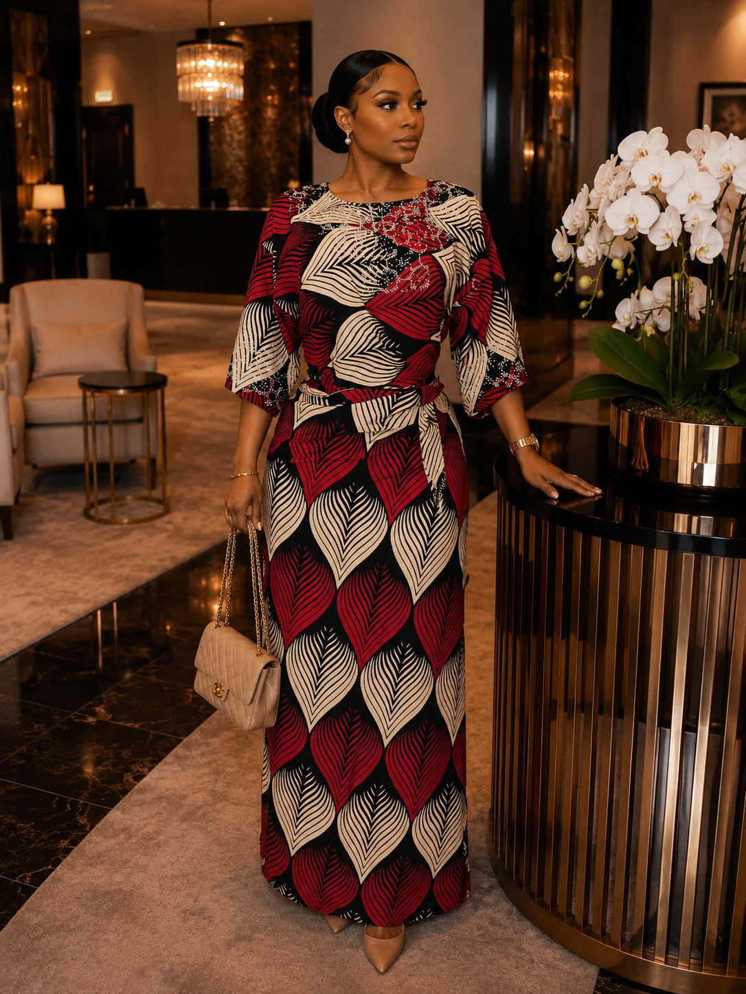 Iro and Buba with Touch of Bling – Available in 3 Colours