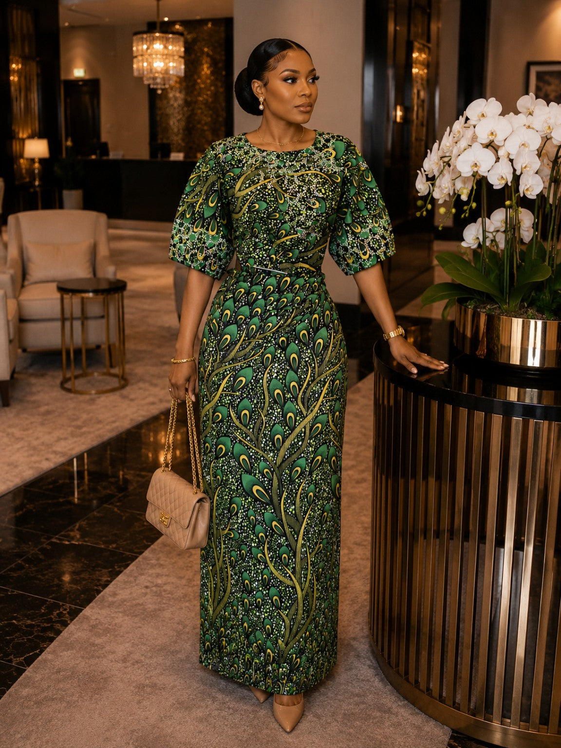 Iro and Buba with Touch of Bling – Available in 3 Colours