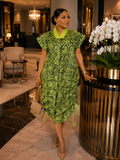 Kamoala Gown – Ruffle Yoke Maxi Dress in 2 Colours