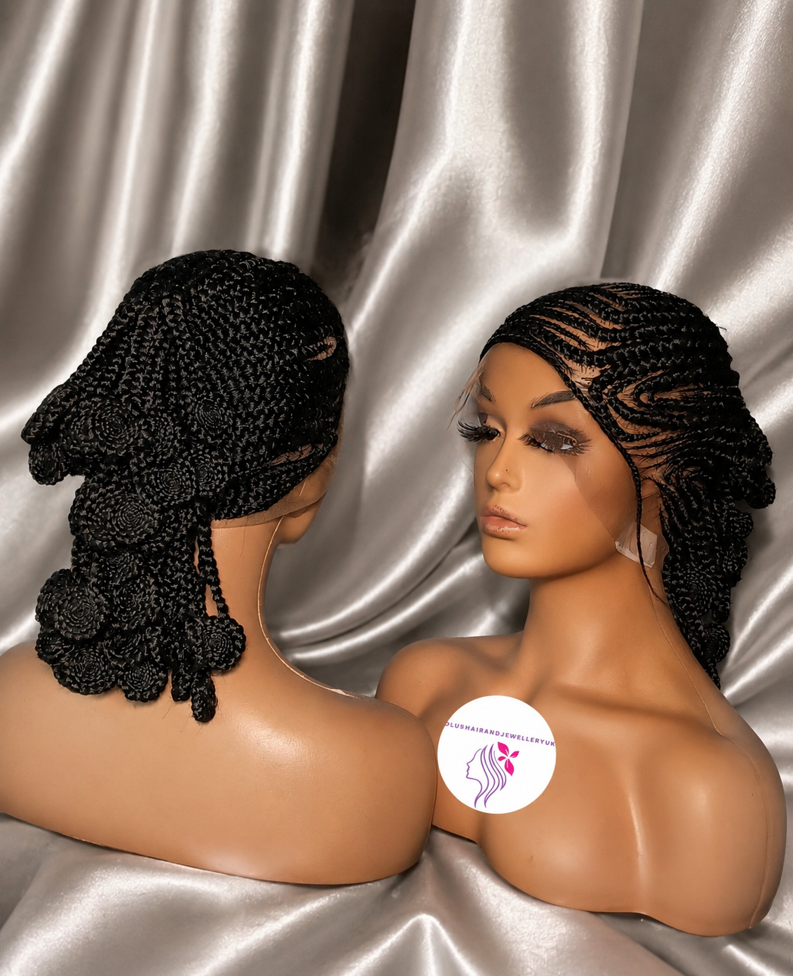 Patewo braided wig with baby hair