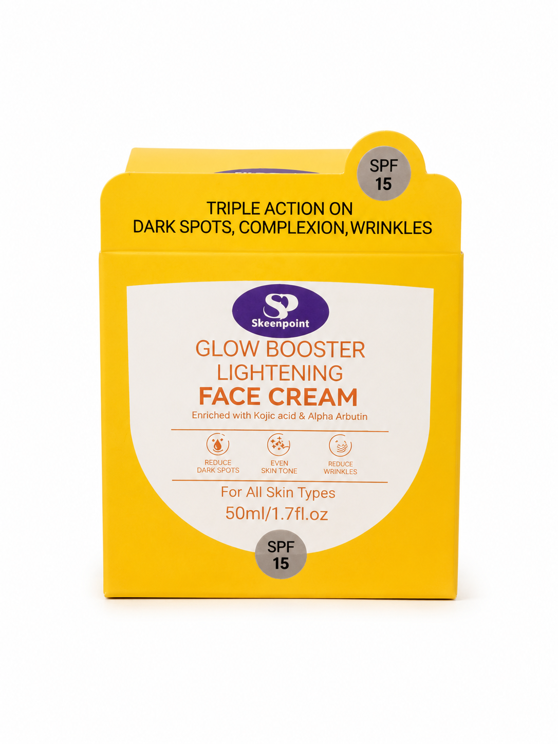 Skeenpoint Glow Booster Lightening Face Cream SPF 15