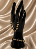 “Luxury Crystal Gold Bracelet
