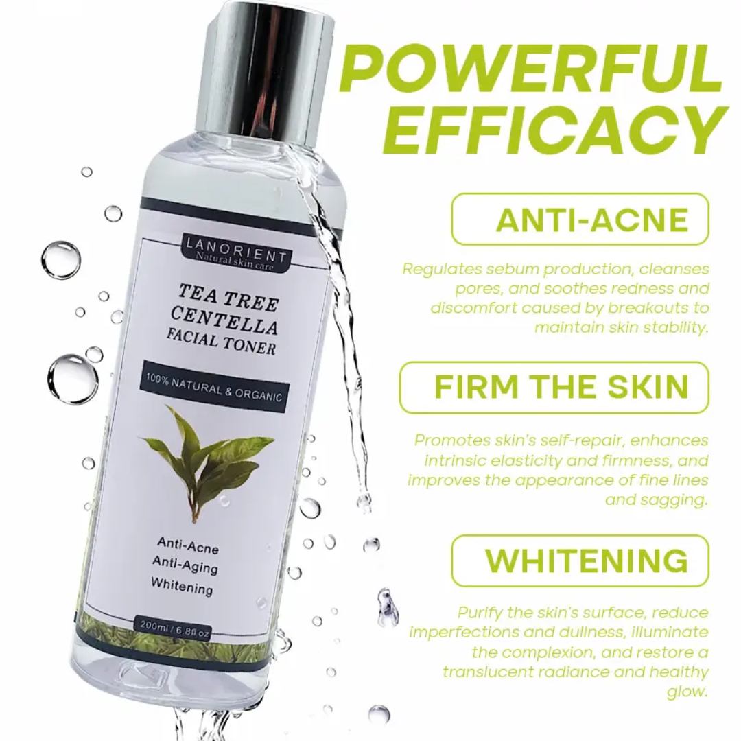 Lanorient Tea Tree Centella Facial Toner – Anti Acne & Brightening Toner