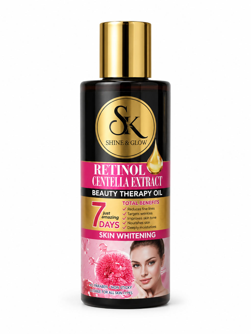 SK Shine & Glow Retinol Centella Extract Beauty Therapy Oil