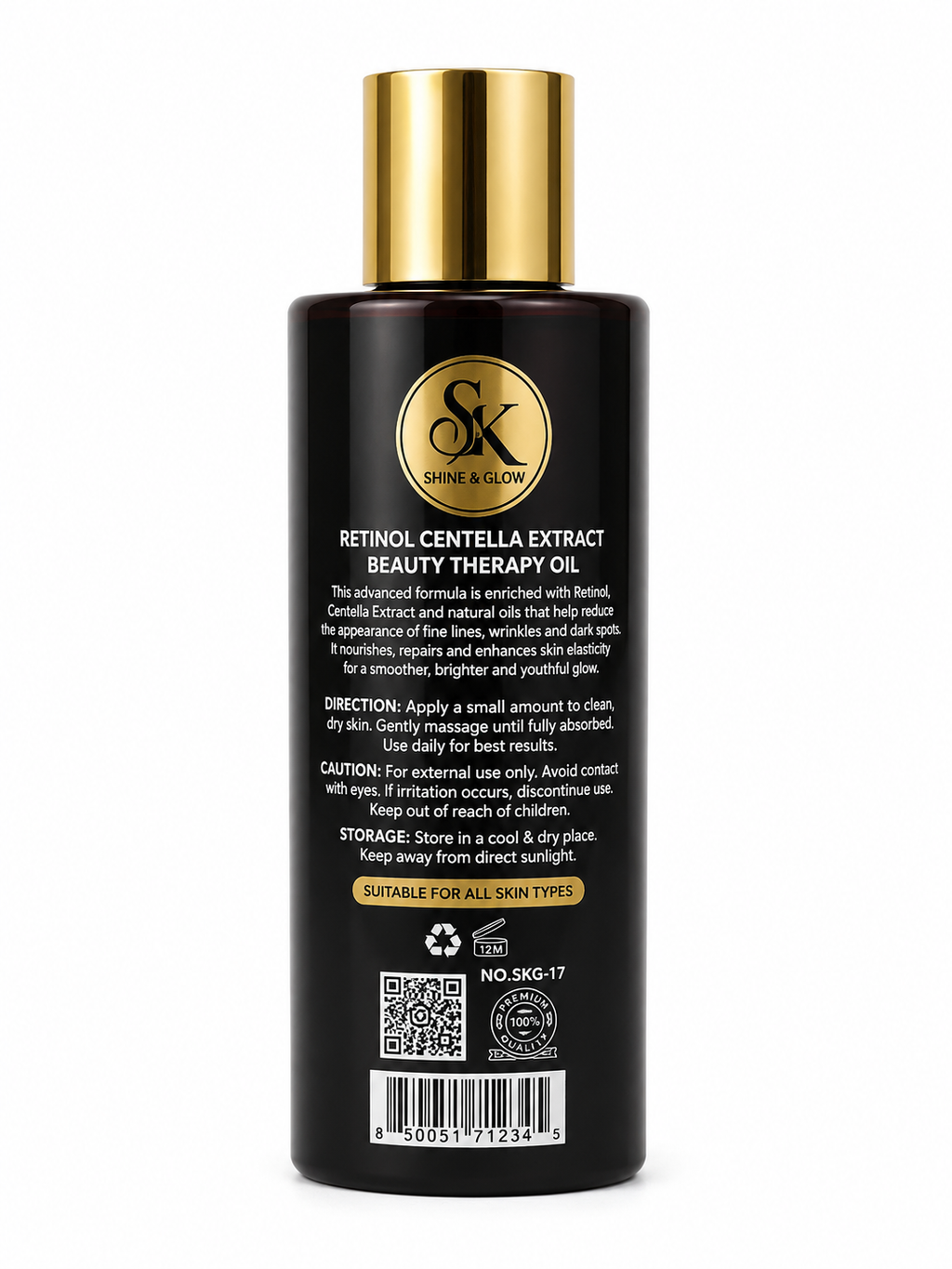 SK Shine & Glow Retinol Centella Extract Beauty Therapy Oil