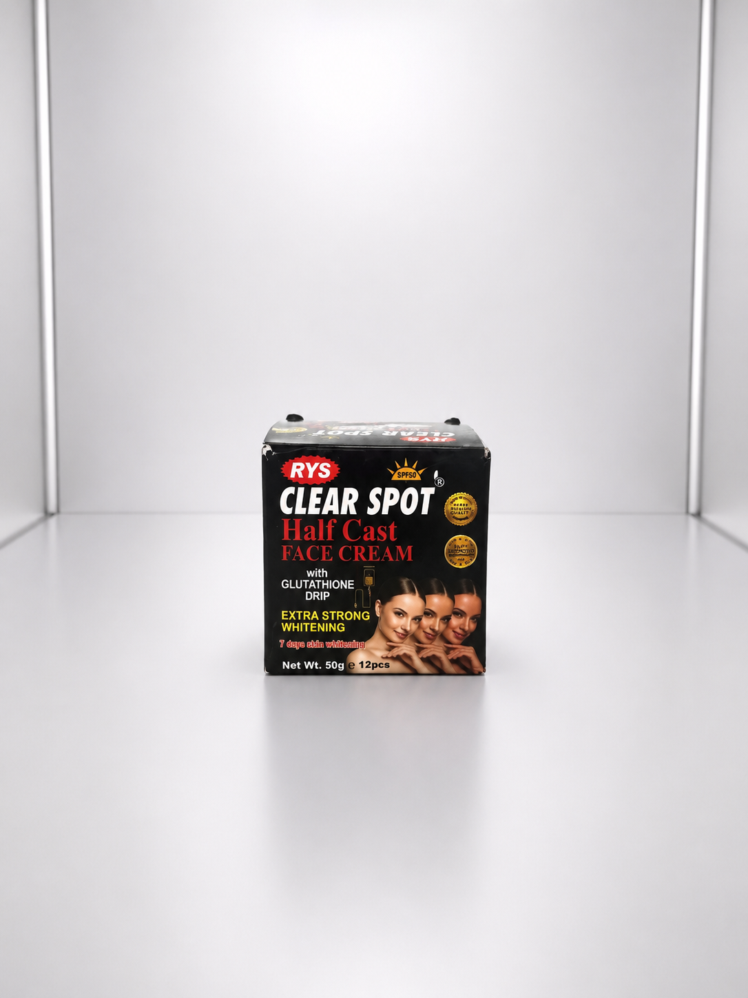 RYS Clear Spot Half Cast Face Cream with Glutathione Drip | Extra Strong Brightening Cream | 50g