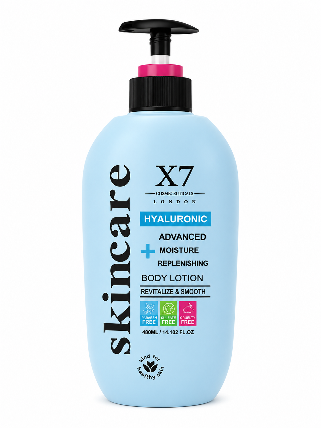 X7 Hyaluronic Advanced Moisture Replenishing Body Lotion