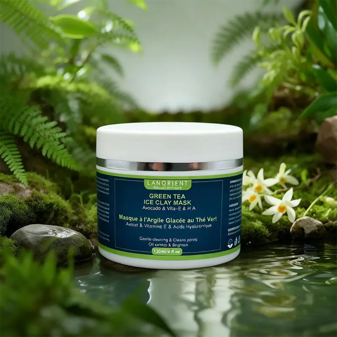 Lanorient Green Tea Ice Clay Mask
