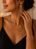 Elegant Multi-Layer Jewelry Set