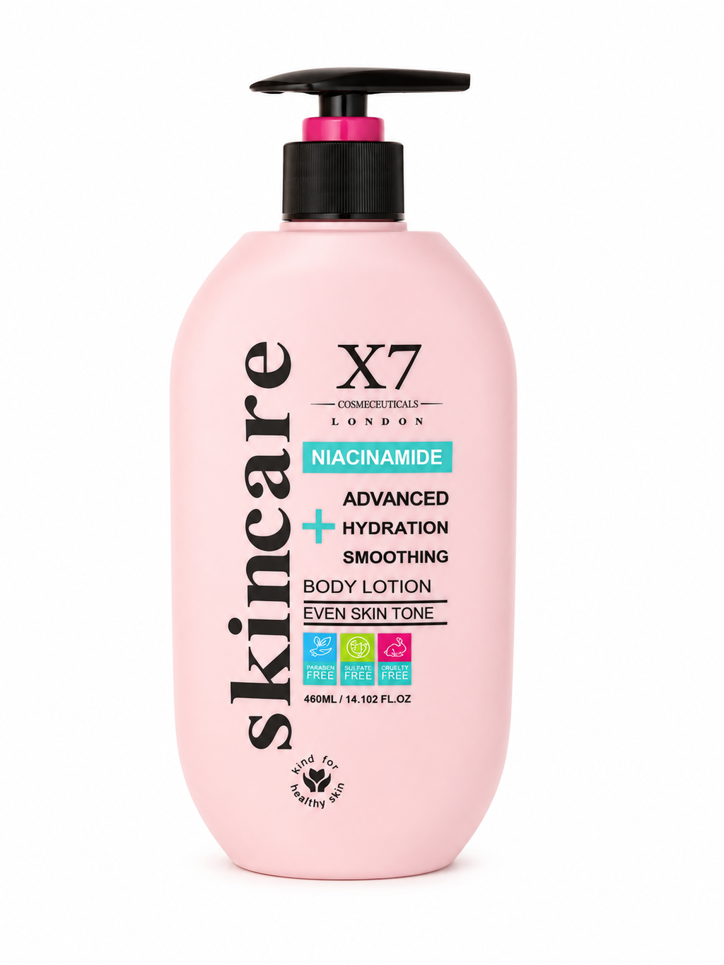 X7 Niacinamide Advanced Hydration Smoothing Body Lotion