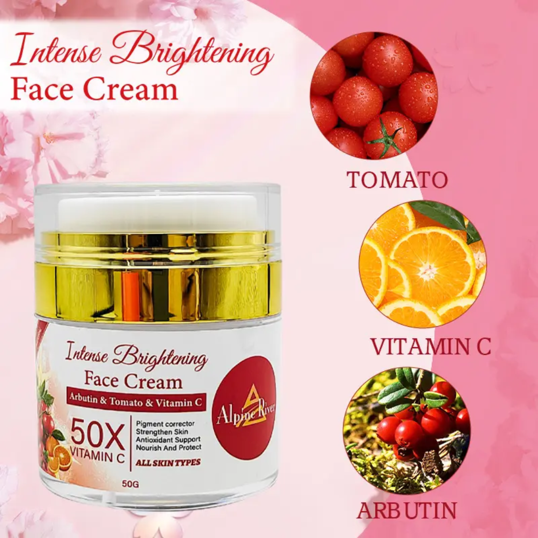 Intense Brightening Face Cream – Pigment Corrector & Antioxidant Support