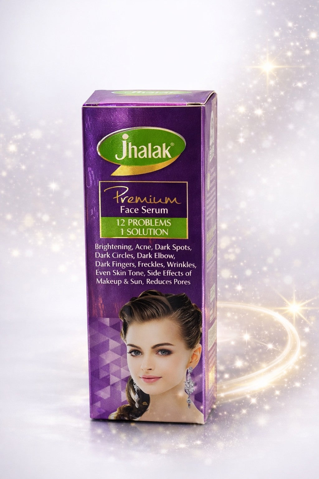Jhalak Premium Face Serum – 12 Problems 1 Solution Brightening Serum