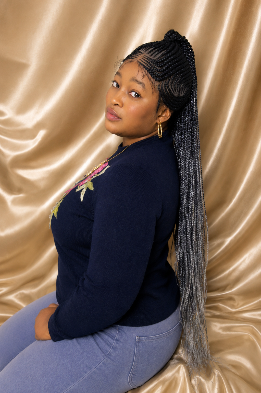 Glueless patewo braided wig