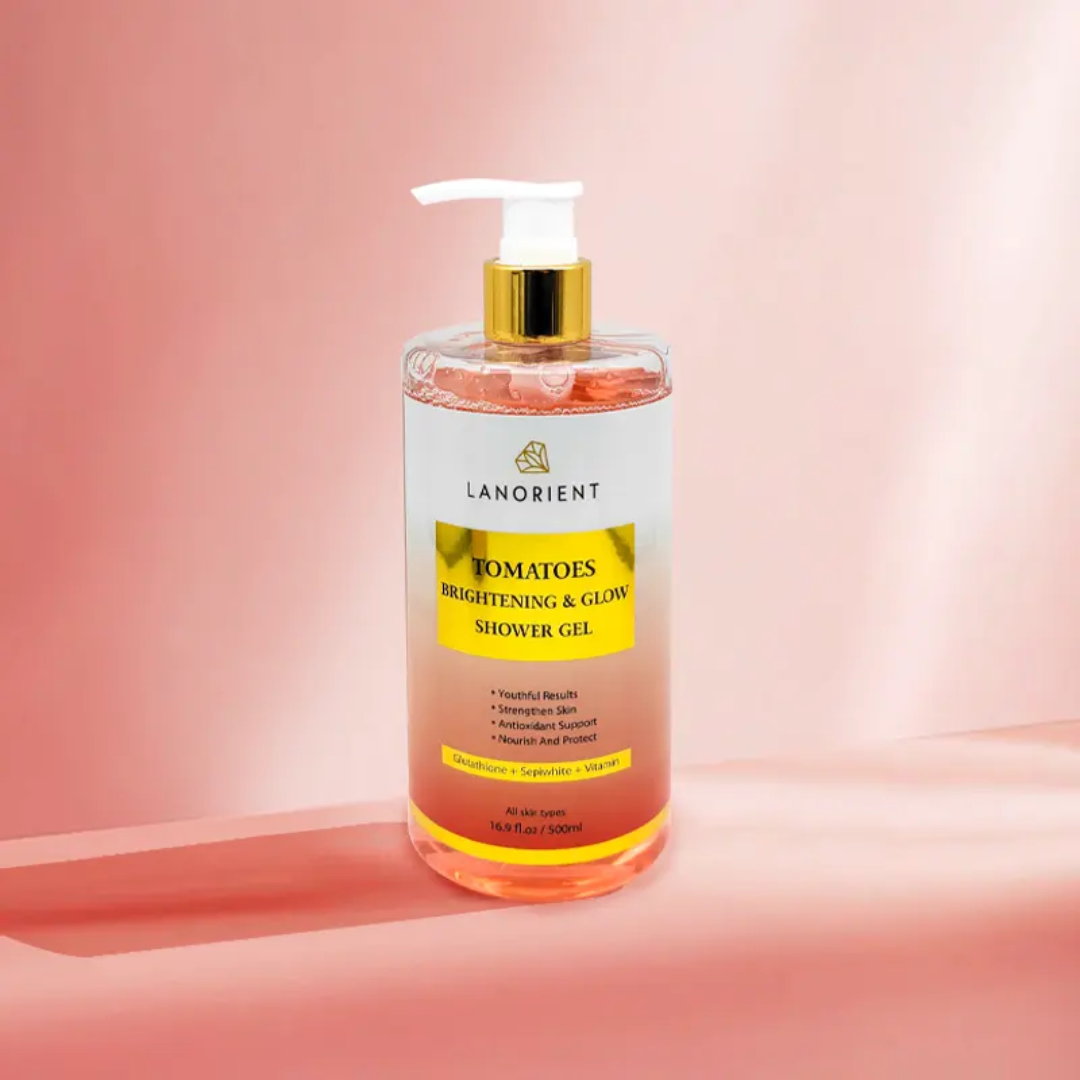 LANORIENT Tomatoes Brightening & Glow Shower Gel 500ml