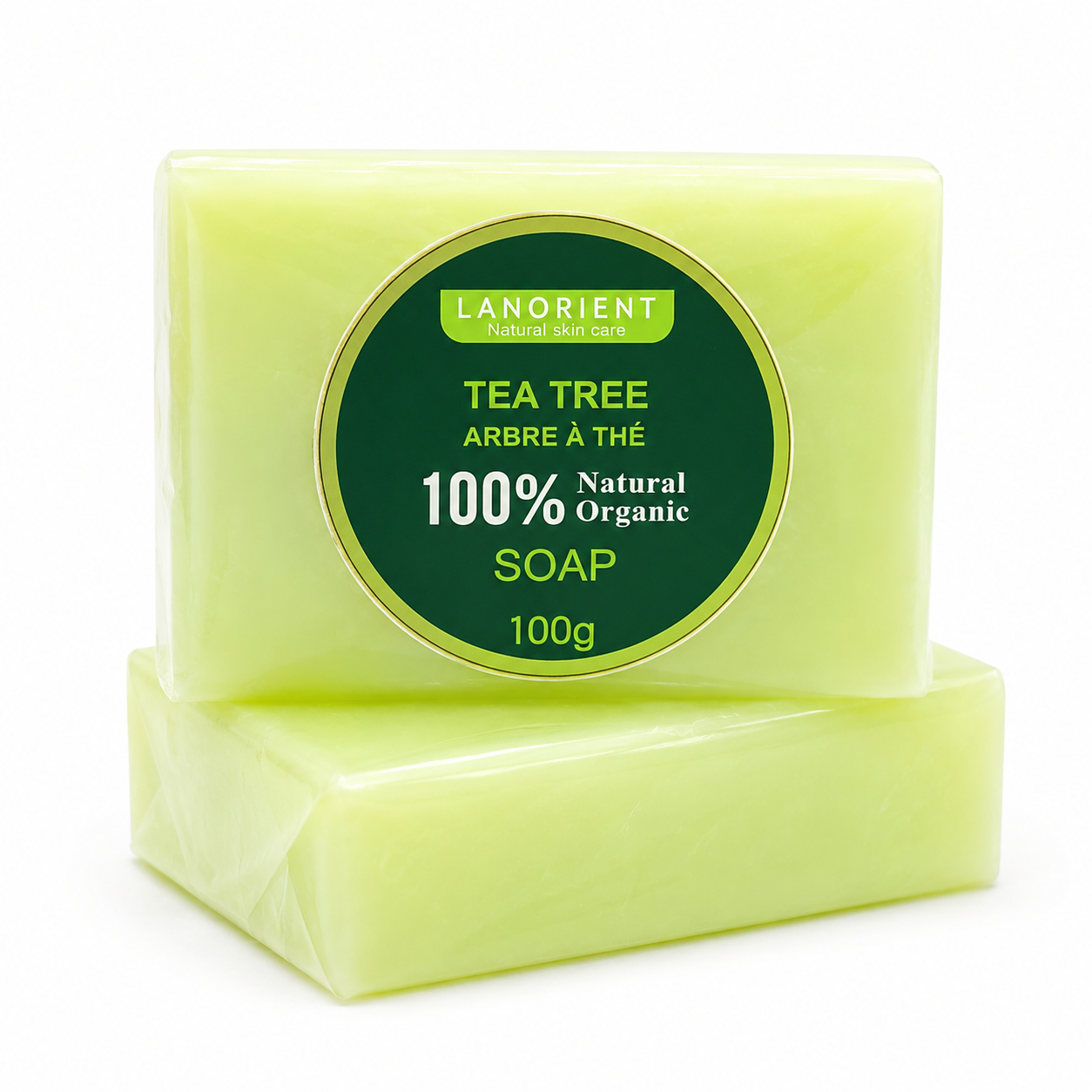 Lanorient Tea Tree Acne Soap – Natural Organic Acne Care Soap