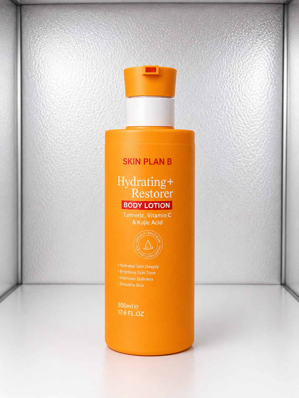 Skin Plan B Hydrating+ Restorer Body Lotion with Turmeric, Vitamin C & Kojic Acid | 500ml