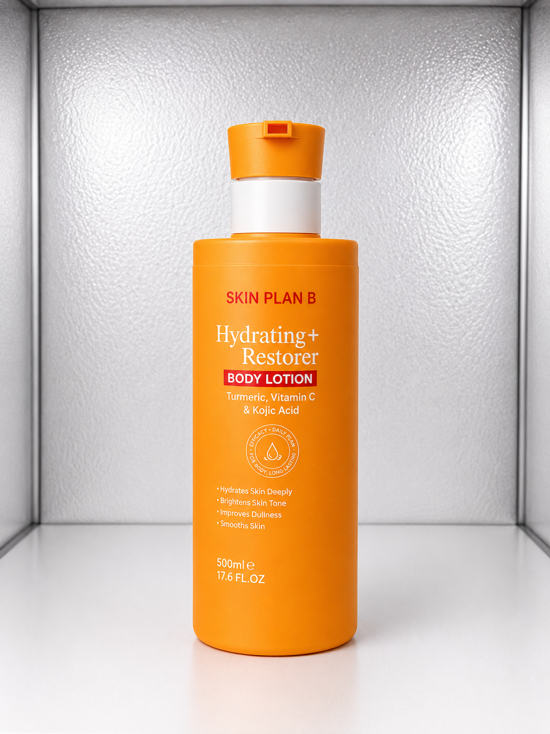 Skin Plan B Hydrating+ Restorer Body Lotion with Turmeric, Vitamin C & Kojic Acid | 500ml