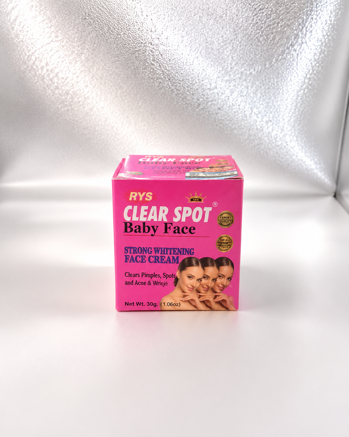 RYS Clear Spot Baby Face Strong Whitening Face Cream | Anti-Dark Spot & Blemish Cream