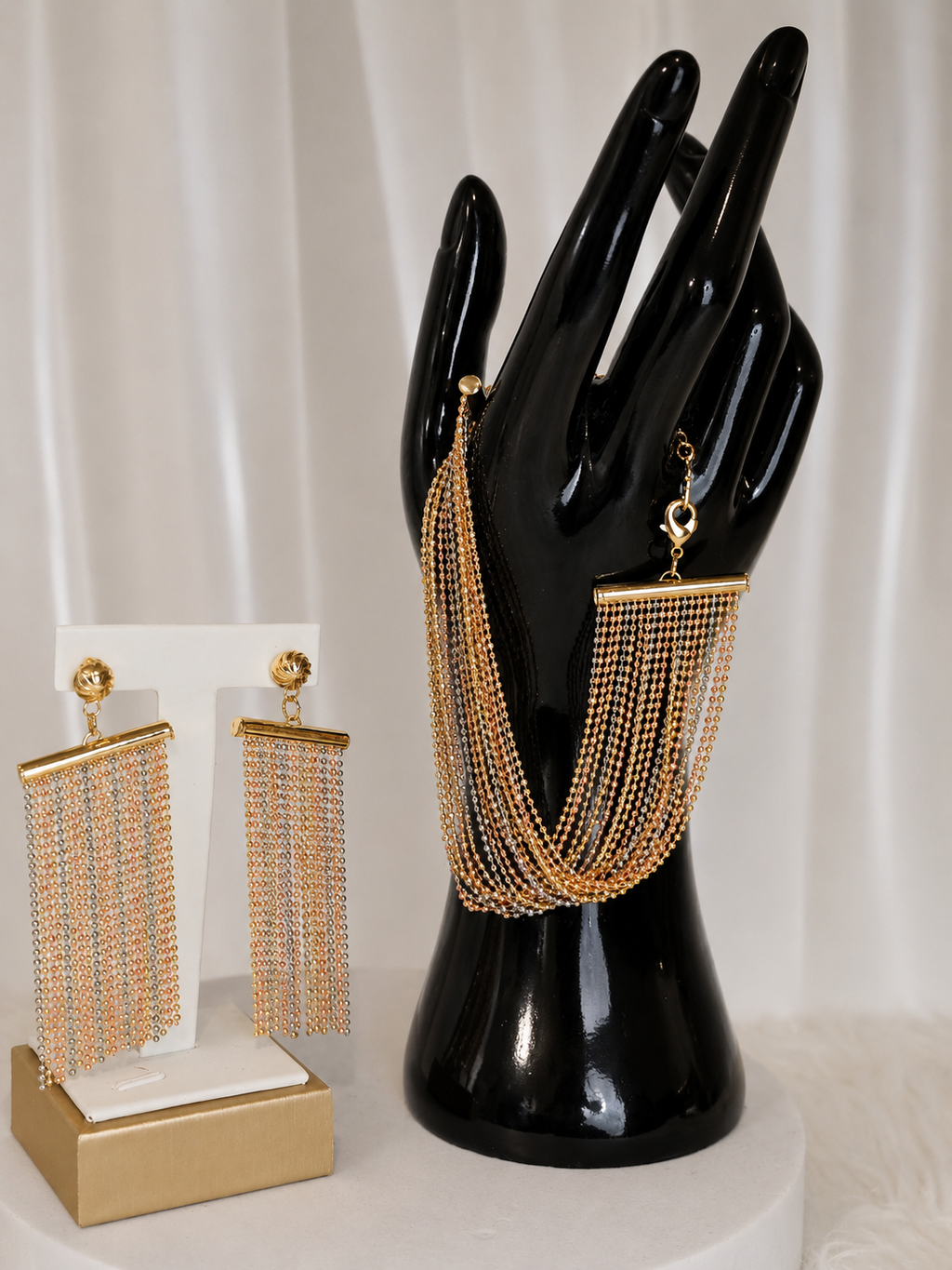 Elegant Multi-Layer Jewelry Set