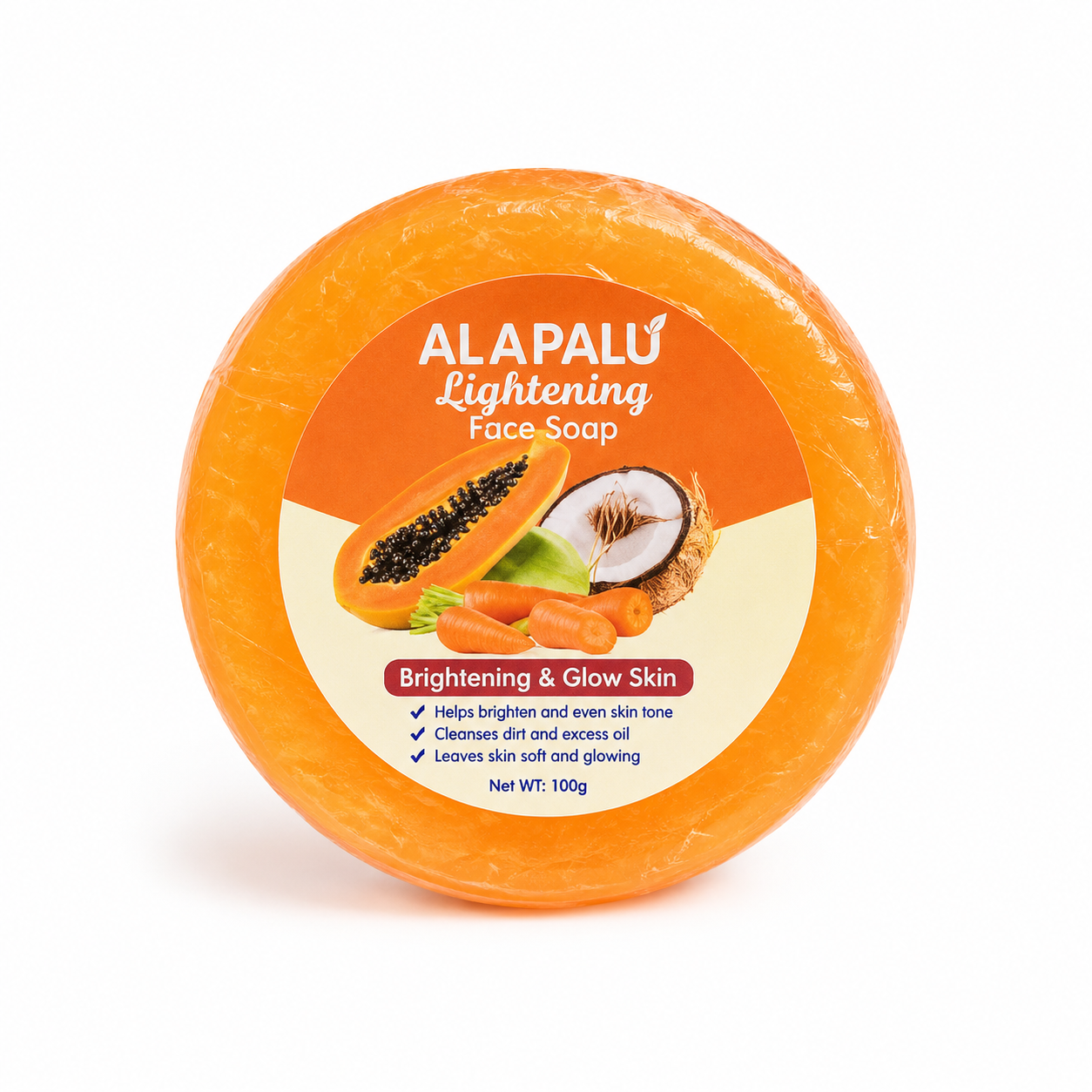 Alapalu Lightening Face Soap – Brightening & Glow Skin Soap