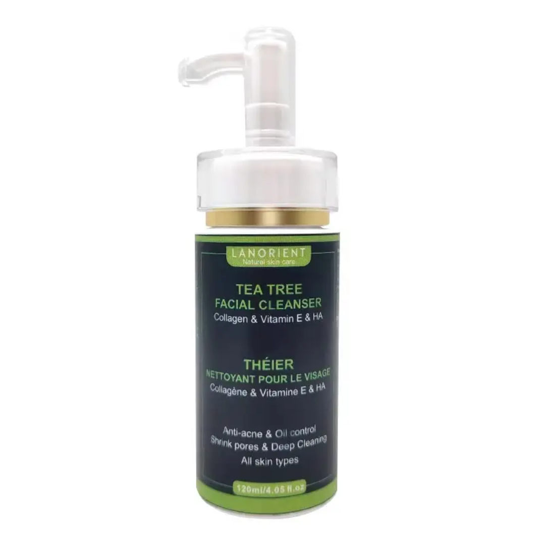 Lanorient Tea Tree Facial Cleanser – Anti Acne & Oil Control Face Wash