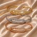 Gold plated 3 set bracelet